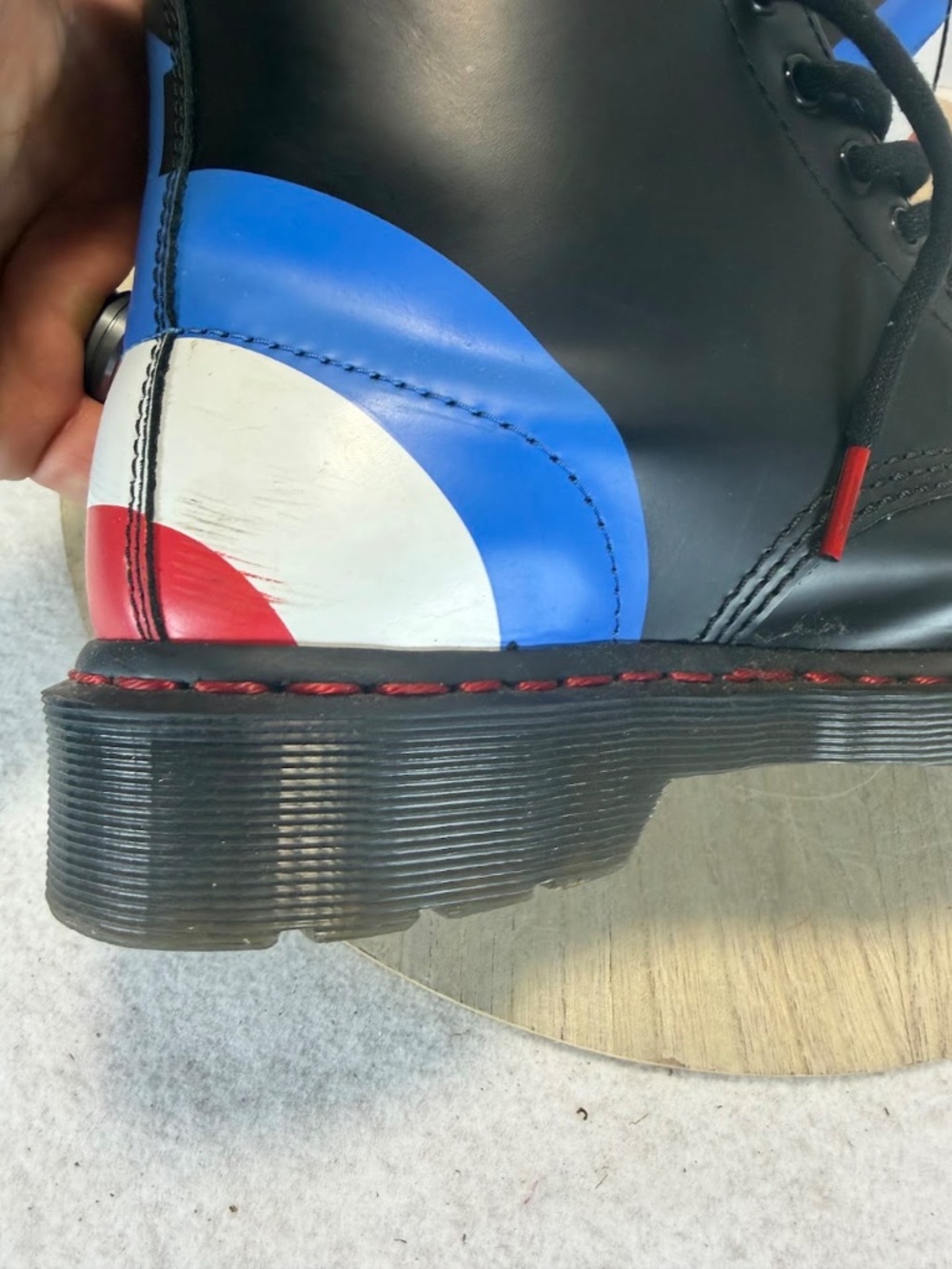 Dr Martens 1460 The Who Boots Mens 9 Womens 10 EU42 Limited Edition Leather - Picture 5 of 9